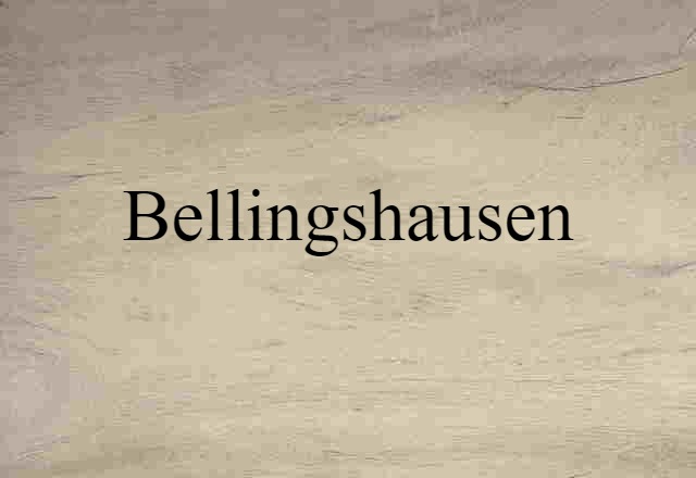 Bellingshausen