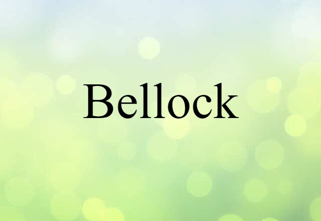 bellock