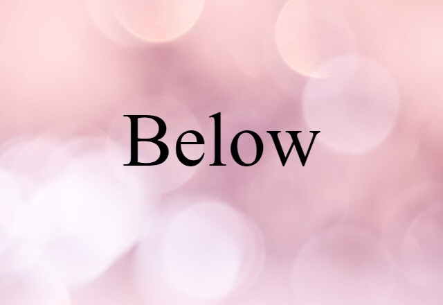 below