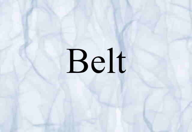 belt