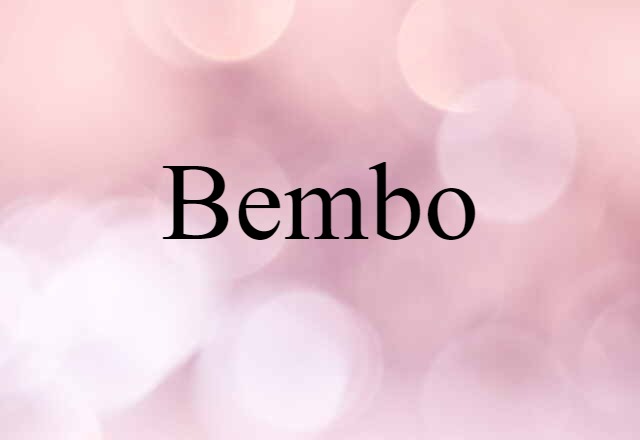 Bembo