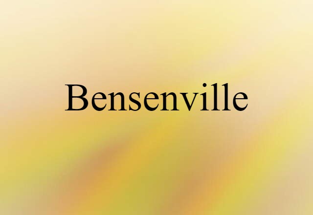 Bensenville