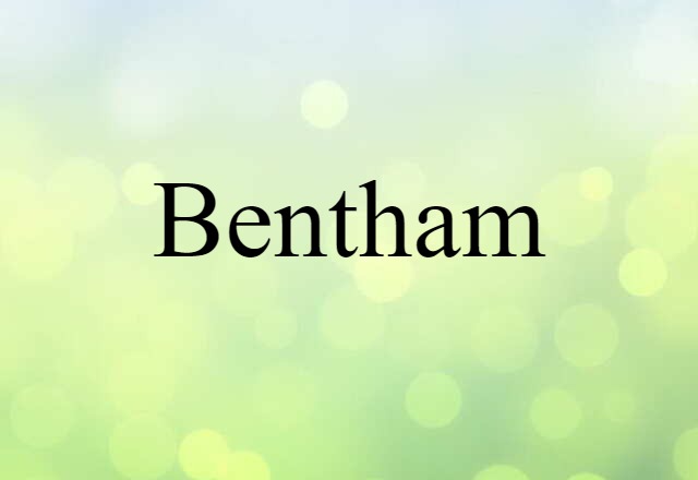 Bentham