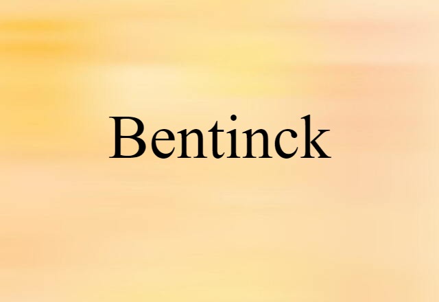 Bentinck