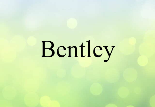 Bentley