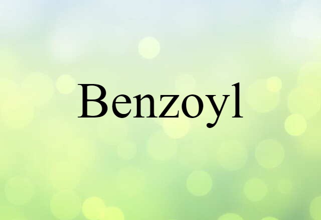 benzoyl