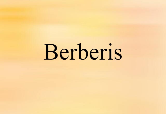 berberis