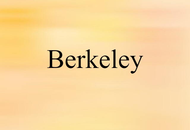 Berkeley