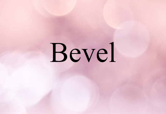 bevel