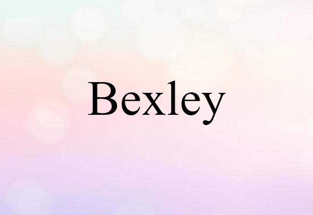 Bexley