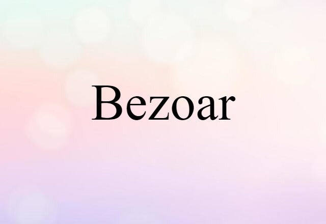 bezoar