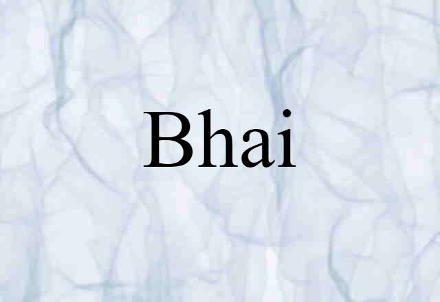 Bhai