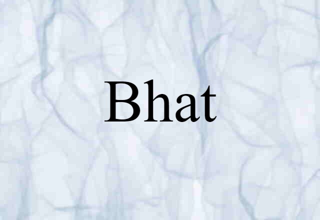 bhat