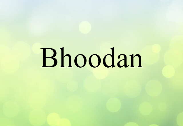 Bhoodan