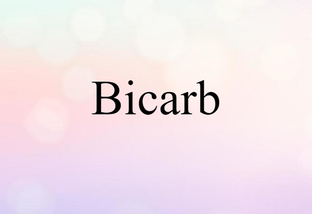 bicarb