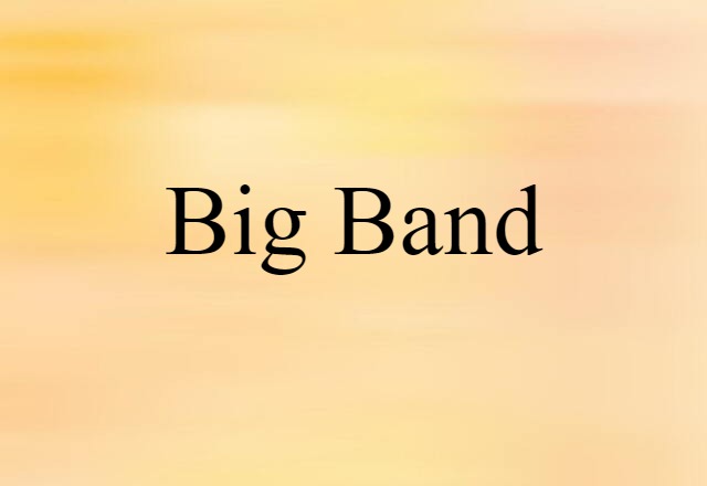 big band