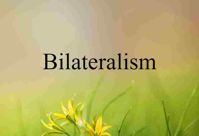 bilateralism