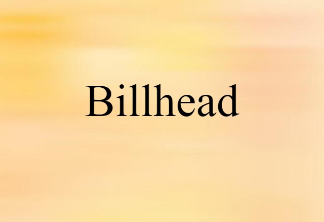 billhead