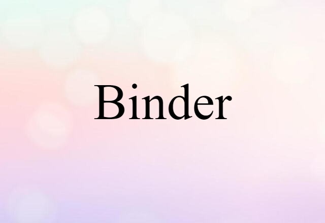 binder