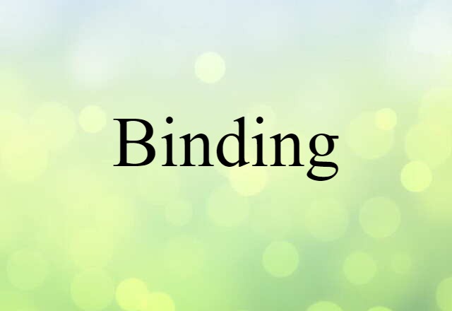 binding