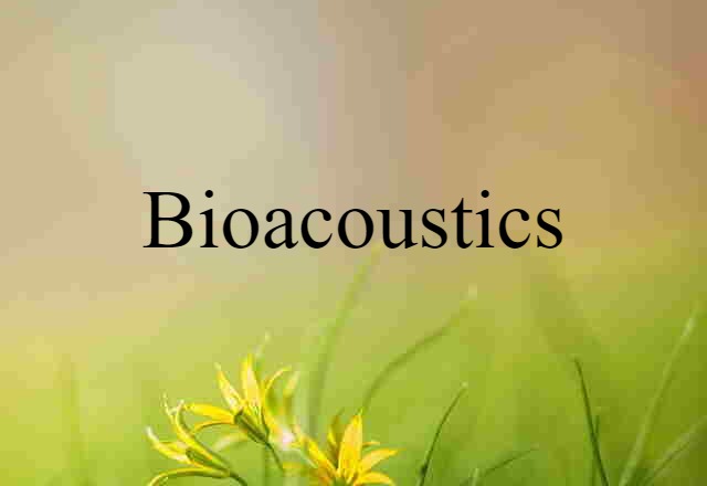 bioacoustics