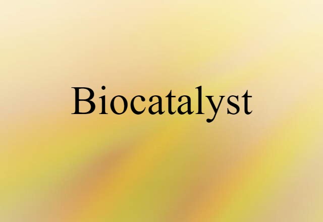 biocatalyst