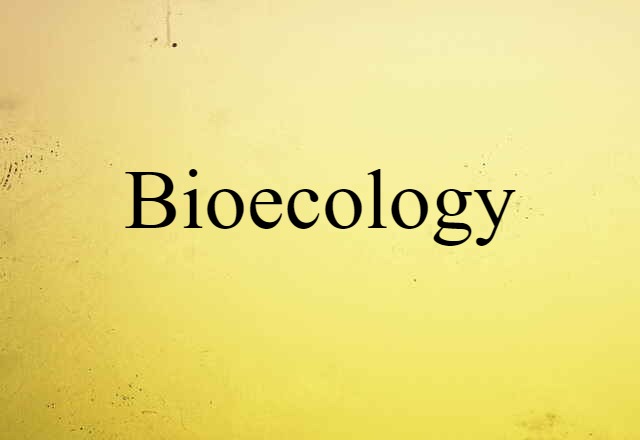 bioecology