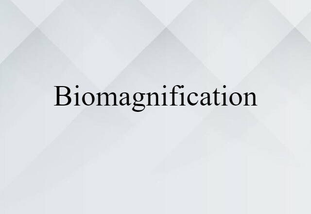 biomagnification