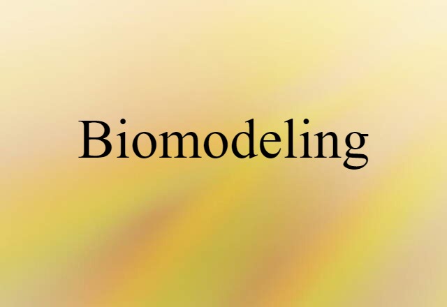 biomodeling