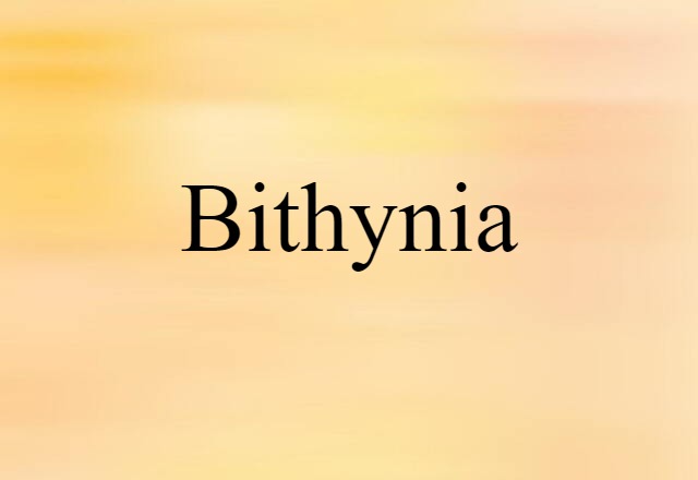 Bithynia