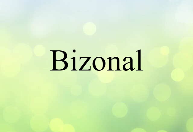 bizonal