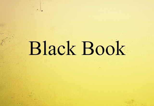 black book