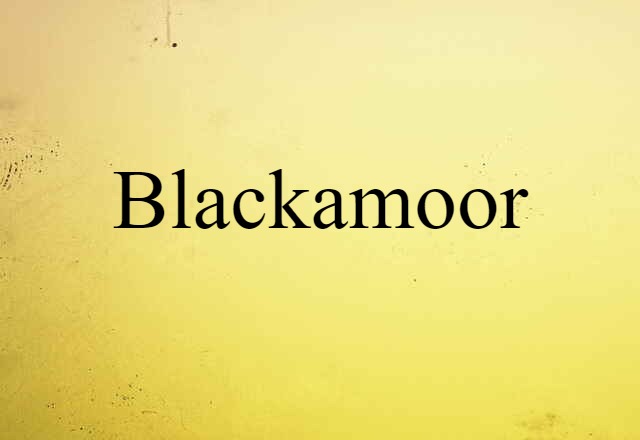 blackamoor