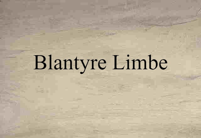 Blantyre-Limbe