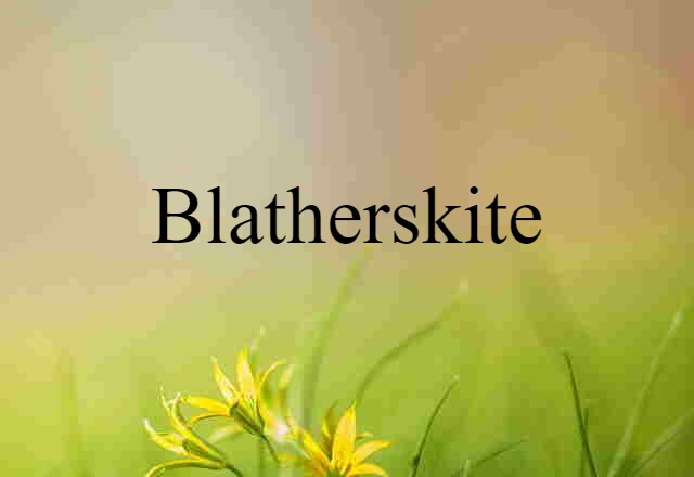 blatherskite