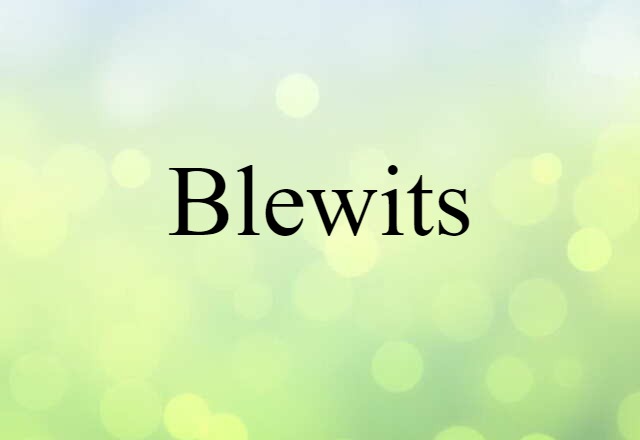 blewits