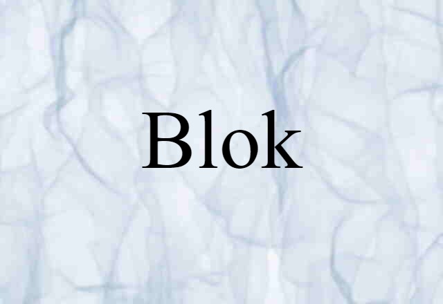 Blok