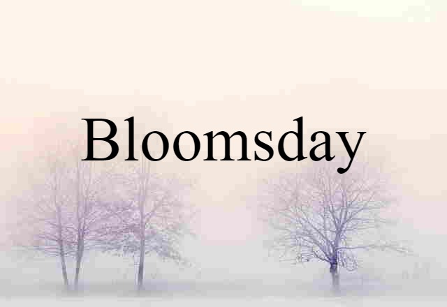 Bloomsday