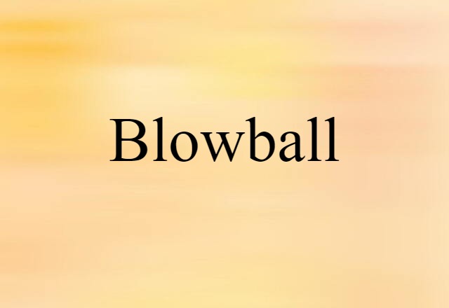 blowball