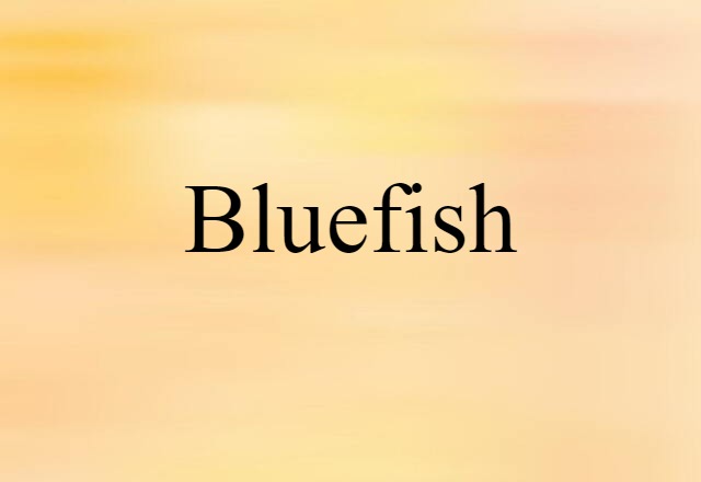 bluefish