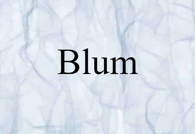 Blum