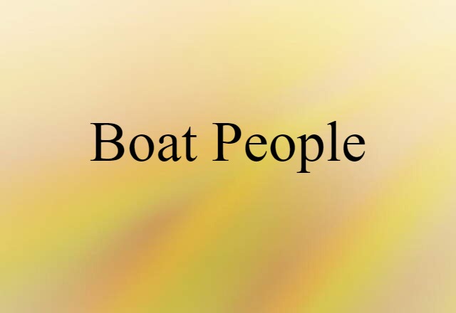 boat people