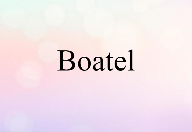 boatel