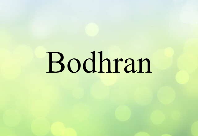 bodhran