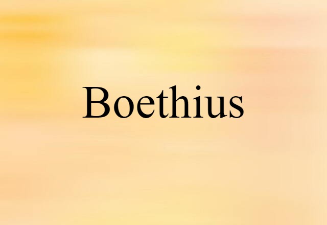 Boethius