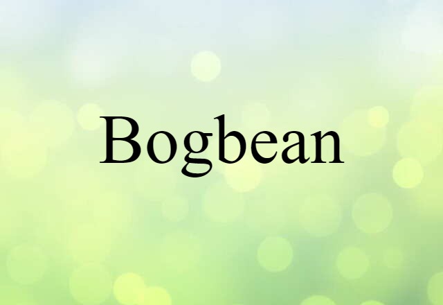 bogbean