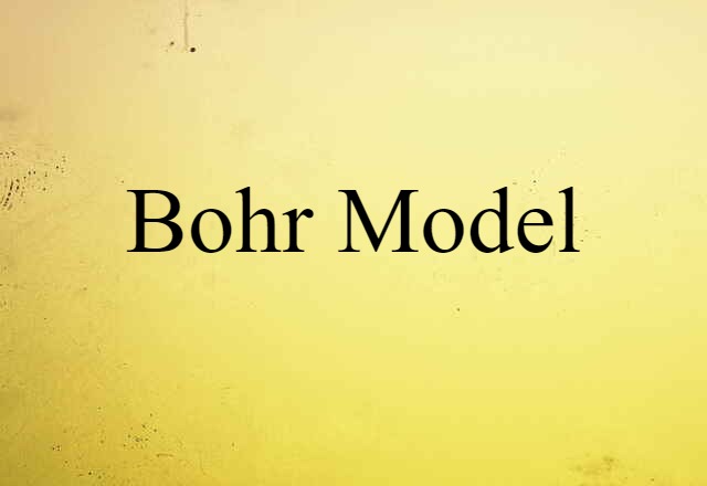 Bohr model