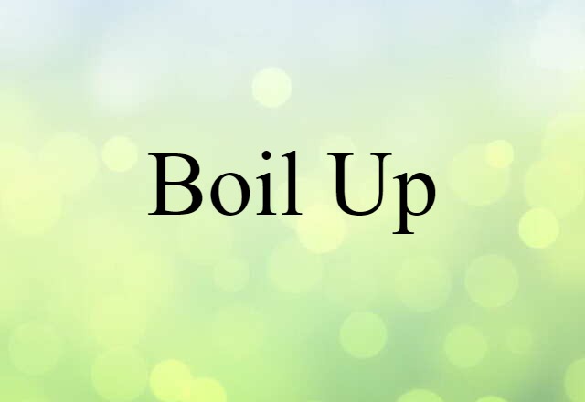 boil up