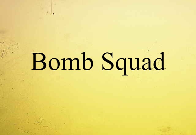 bomb squad