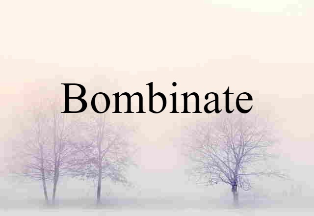 bombinate